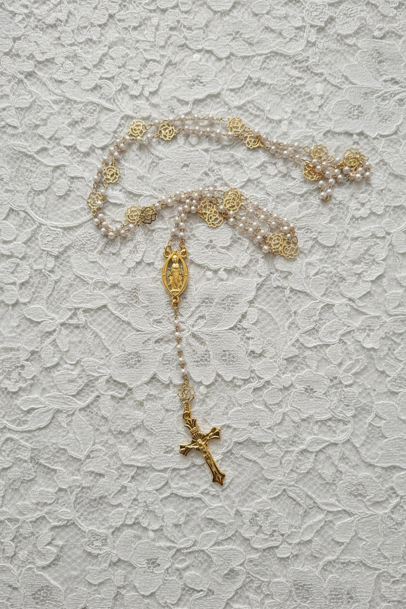 Rosali Prayer Necklace