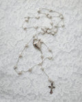 Clover Locket Prayer Necklace